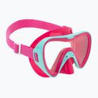 Gyerek snorkeling maszk Mares Turtle aqua/pink