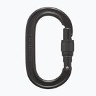 Karabély Black Diamond Oval Keylock SCRWGT black