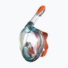 Gyerek egész arcos snorkeling maszk SEAC Magica black silicone/torqoise