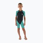 Gyerek úszóruha SEAC Dolphin Shorty 1,5 mm black/tiffany