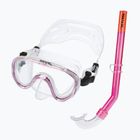 Gyerek snorkeling készlet SEAC Marina Bis Set pink