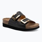 Női papucs Scholl Montery 2 Straps Ad Med fekete