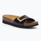 Scholl Monterey Mule Med fekete női flip-flopok