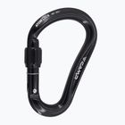 Mászókarabiner CAMP Atom Lock black