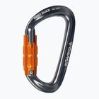 Karabiner CAMP Orbit 2Lock gun metal/orange