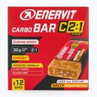 Energia szeletek készlet Enervit C2:1 Carbo Pro 12 pcs x 45 g salty peanut butter