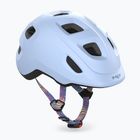 Gyermek kerékpáros sisak MET Hooray lilac matt