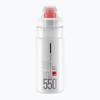 Elite Jet Plus 550 ml átlátszó/piros logós kerékpáros palack