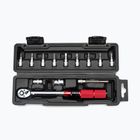 Nyomatékkulcs Rockbros 430021001 Bicycle Torque Wrench Set 2-24Nm black/red