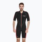 Férfi Cressi Lido Shorty 2 mm-es fekete/piros búvárruha
