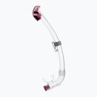 Gyermek snorkel Cressi Seal Dry átlátszó/rózsaszínű