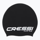 Cressi Loira Long Hair hosszú hajú úszósapka fekete/fehér
