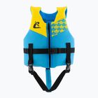Cressi Froggy azure/yellow gyermek úszómellény
