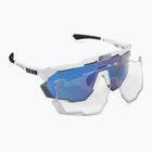 SCICON Aeroshade Kunken fehér fényes/scnpp többtükrös kék kerékpáros szemüveg EY31030800