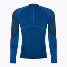 Férfi termoaktív felső Mico Warm Control Zip Neck piombo