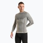 Férfi termoaktív felső Mico Odor Zero Round Neck grigio