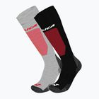 Sízokni Nordica Uni 2.0 2 db grey/ red+black/ red