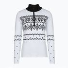 Női thermo pulóver Newland Groenlandia Half Zip white/black