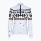Női thermo pulóver Newland Isalind Half Zip white/black