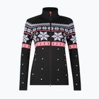 Női thermo pulóver Newland Jadis Full Zip black/white