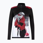 Női thermo pulóver Newland Snowdrop Half Zip black/red