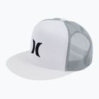 Férfi Hurley Icon Solid Solid Flat Trucker sapka fehér