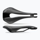 Selle Italia Novus Endurance TM Superflow kerékpár nyereg, mangán sín, Duro-Tek fekete