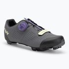 Női MTB kerékpáros cipő Northwave Razer sötétszürke/sötét lila