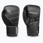 Hayabusa S4 bőr bokszkesztyűk fekete S4LBG