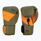 Hayabusa T3 zöld/narancs bokszkesztyű