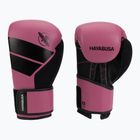 Hayabusa S4 rózsaszín/fekete bokszkesztyűk S4BG