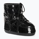Női Moon Boot Icon Low Glitter fekete hócsizma