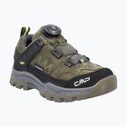 Gyermek túracipők CMP Kiruna Low FitGo Waterproof olive