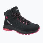 Női túracipők CMP Vertyx Mid Waterproof grey/fuxia