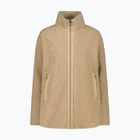 Női dzseki CMP 35P3846 Long Teddy Highloft cookie