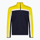 Férfi pulóver CMP 35L0507 Sweat fekete/kék/téli nap