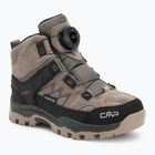 Gyerek túracipő CMP Kiruna Mid Fitgo Fleece Wp desert/sand