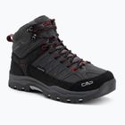 Gyerek túrabakancs CMP Rigel Mid Wp grey/ferrari