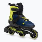 Rollerblade Microblade 3WD Jr gyerek görkorcsolya kék királykék/lime