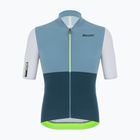 Férfi kerékpáros mez Santini Redux Istinto fluor zöld 2S94475REDUXISTIVFS