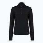 Női sípulóver EA7 Emporio Armani Pure Powerstretch T-Top Half Zip black