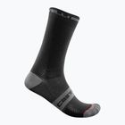 Férfi kerékpáros zokni Castelli Superleggera T 18 black