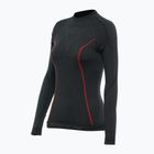 Női termoaktív pulóver Dainese Thermo fekete/piros