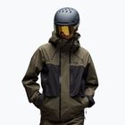 Férfi snowboarddzseki Oakley Baldface Gore-Tex deep olive/pitch black