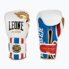 Leone Thai stílusú bokszkesztyűk fehér GN114