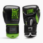 Boxkesztyű LEONE 1947 Il Tecnico N3 black/green