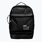 EA7 Emporio Armani Train Core 23 l fekete/fehér logós városi hátizsák