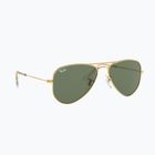 Gyerek napszemüveg Ray-Ban Aviator arista gold/dark green
