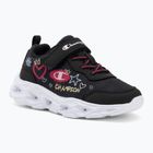 Gyermekcipő Champion Funfair Print G PS Low Cut new black/fluorescent pink/imperial light blue