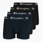 Boxer nadrág Champion U20002 4 pairs black/logo